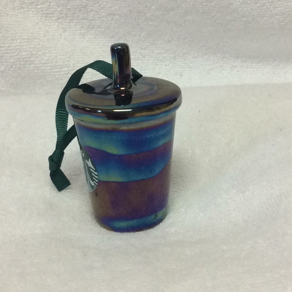2019 Starbucks iced coffee iridescent ornament - Picture 2 of 6